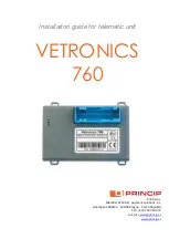 Preview for 1 page of Princip VETRONICS 760 Installation Manual