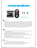 Principal LED CT-A02-A Product Manual preview