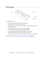 Preview for 6 page of Printek FieldPro DP-581 Operator'S Manual