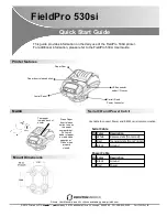 Preview for 1 page of Printekmobile FieldPro 530si Series Quick Start Manual