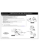 Printekmobile LCM25 Quick Setup Instructions preview