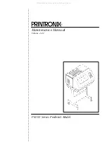 Preview for 279 page of Printronix 108525-001 Maintenance Manual