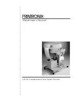 Предварительный просмотр 1 страницы Printronix L1024 Maintenance Manual