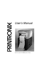 Предварительный просмотр 1 страницы Printronix L5520 User Manual