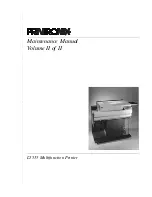 Предварительный просмотр 1 страницы Printronix L5535 Maintenance Manual