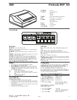 Printronix MVP 150 Manual preview