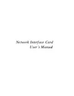 Предварительный просмотр 3 страницы Printronix Network Interface Card User Manual