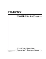 Предварительный просмотр 3 страницы Printronix P5000LJ Series Programmer'S Reference Manual