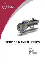 Prinzen PSPC5 Service Manual предпросмотр