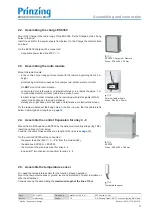 Предварительный просмотр 11 страницы Prinzing ESC300 Operating Instruction