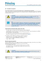 Предварительный просмотр 13 страницы Prinzing ESC300 Operating Instruction