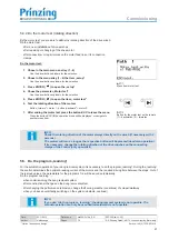 Предварительный просмотр 27 страницы Prinzing ESC300 Operating Instruction