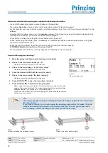 Предварительный просмотр 28 страницы Prinzing ESC300 Operating Instruction