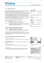 Предварительный просмотр 37 страницы Prinzing ESC300 Operating Instruction