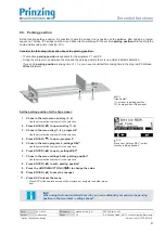 Предварительный просмотр 41 страницы Prinzing ESC300 Operating Instruction