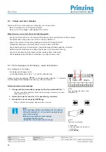 Предварительный просмотр 56 страницы Prinzing ESC300 Operating Instruction