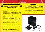 Preview for 1 page of Prior Scientific Lumen 1600 LED Quick Start Manual