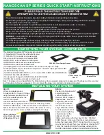 Prior Queensgate NANOSCAN SP Series Quick Start Instructions preview