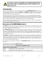 Preview for 2 page of Prism Medical UK A320B Owner'S Manual