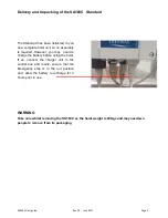 Preview for 3 page of Prism Medical UK SA160C User Manual