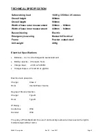 Preview for 8 page of Prism Medical UK SA160C User Manual