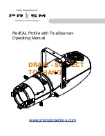 Prism REVEAL Profile Operating Instructions Manual preview