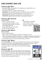 Preview for 9 page of Prismatibro Prisma Light Elton Manual