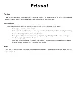 Preview for 2 page of Prisual TEM-30N User Manual