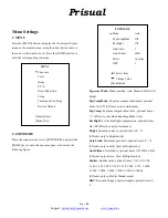 Preview for 32 page of Prisual TEM-30V User Manual