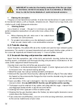 Preview for 56 page of PRITY KPW 24 Installation And Operation Manual