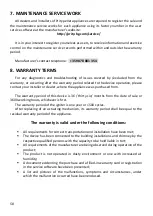 Preview for 58 page of PRITY KPW 24 Installation And Operation Manual