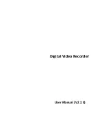 Privacy Electronics DS-DVR04 Series User Manual preview