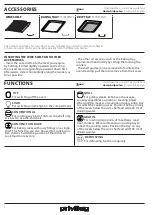 Preview for 2 page of privileg PBWK3 NN5F Daily Reference Manual