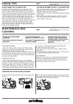 Preview for 6 page of privileg PBWK3 NN5F Daily Reference Manual