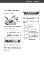 Preview for 19 page of privileg VC-H4526E-5 User Manual