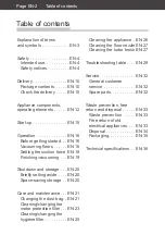 Preview for 40 page of privileg VC-H4526E-5 User Manual