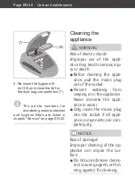 Preview for 64 page of privileg VC-H4526E-5 User Manual