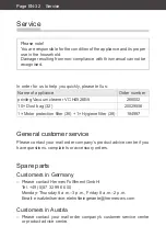 Preview for 70 page of privileg VC-H4526E-5 User Manual