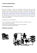 Preview for 3 page of PRIXTON Kitchen Gourmet KG200 Operation Instruction Manual