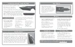 Предварительный просмотр 2 страницы Pro-4 Tactical Survival Straight Edge Knife Instruction Manual