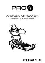 Pro 6 Arcadia Air Runner User Manual preview