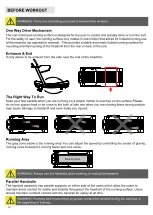 Предварительный просмотр 12 страницы Pro 6 Arcadia Air Runner User Manual