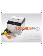 Pro Appliances Sous Vide Pro ALI-SV1 Installation & Operating Instructions Manual предпросмотр