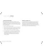 Preview for 12 page of Pro Appliances Sous Vide Pro ALI-SV1 Installation & Operating Instructions Manual