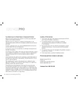 Preview for 14 page of Pro Appliances Sous Vide Pro ALI-SV1 Installation & Operating Instructions Manual