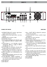 Предварительный просмотр 10 страницы Pro Audio AM870 User Manual