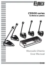Pro Audio CS500 Series User Manual preview