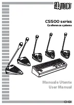 Pro Audio CS500 Series User Manual предпросмотр