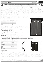 Предварительный просмотр 1 страницы Pro Audio DP50T User Manual