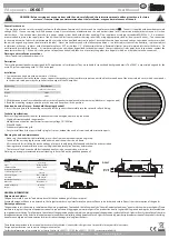 Предварительный просмотр 2 страницы Pro Audio DS66T User Manual